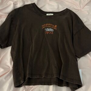 Kids Brown Graphic Tee